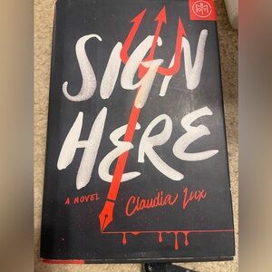 Sign Here Hardcover Book